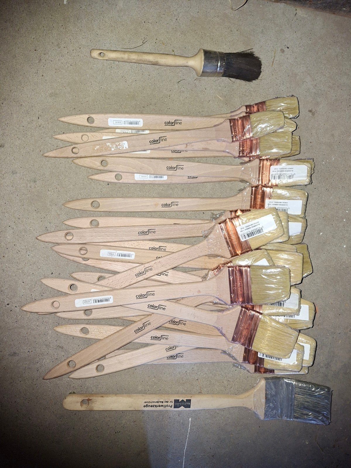 Lot de 27 pinceaux neufs, Doe-het-zelf en Bouw, Schildersmaterialen, Ophalen of Verzenden