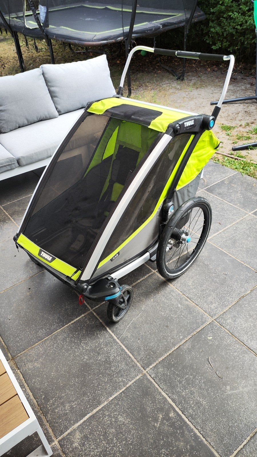 Thule chariot cab, Fietsen en Brommers, Ophalen, Kinderkar, Thule / Chariot, Opvouwbaar