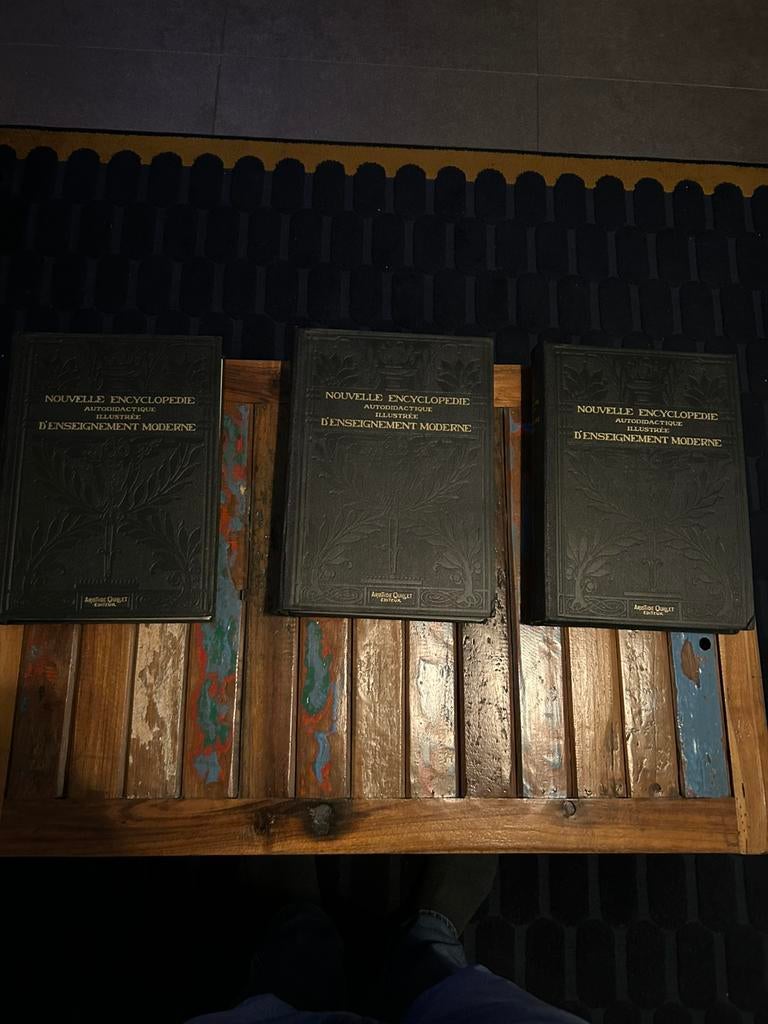 Nouvelle encyclopédie autodidactique illustrée, Série complète, Général, Enlèvement, Utilisé