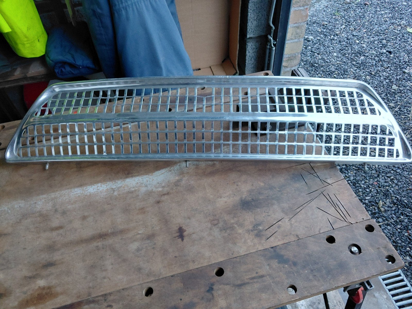 Ford Cortina Mk1 frontgrill, Auto diversen, Ophalen, Zo goed als nieuw
