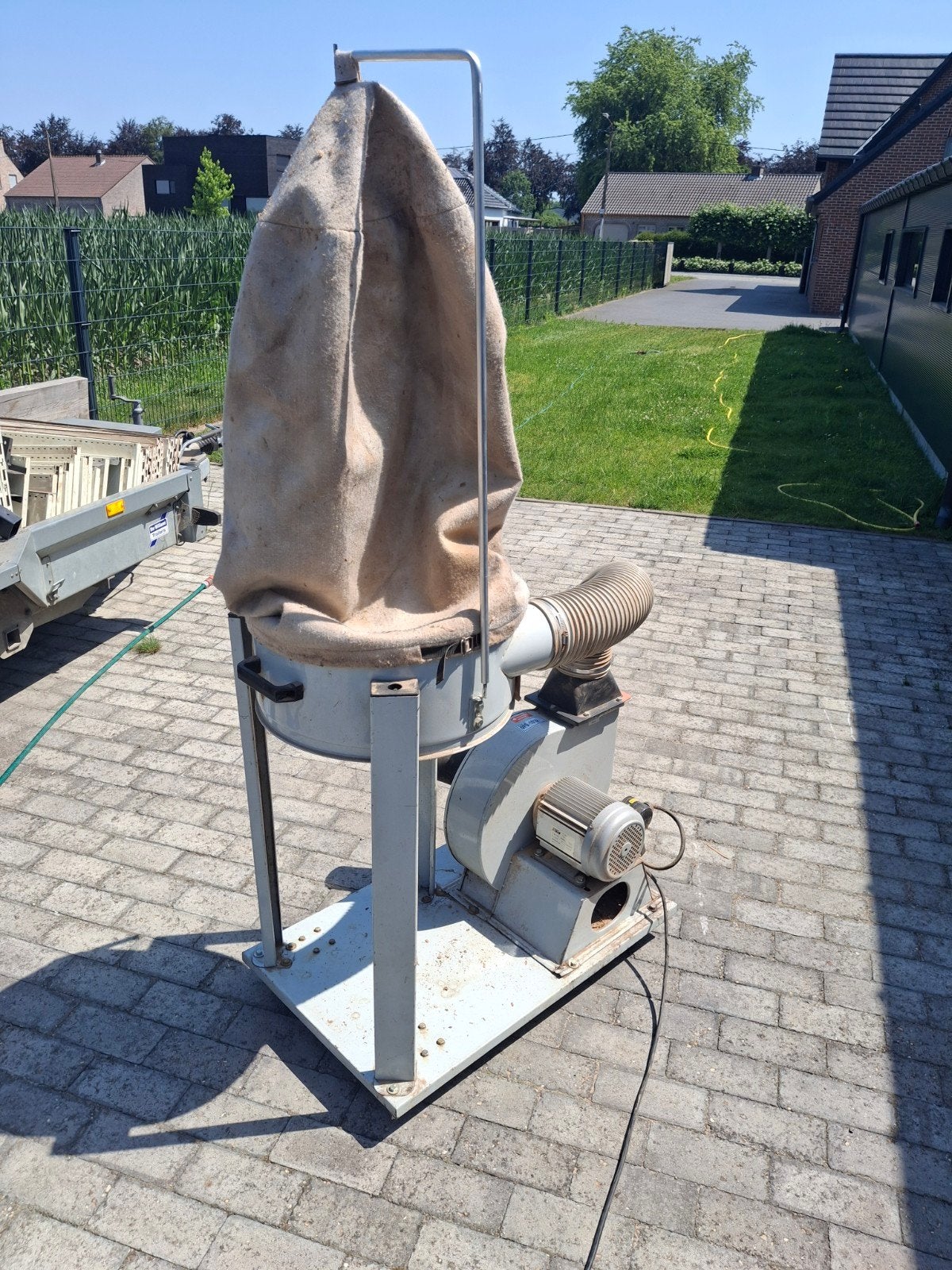 Stofafzuiging  1 zak 380v, Doe-het-zelf en Bouw, Ventilatie en Afzuiging, Ophalen