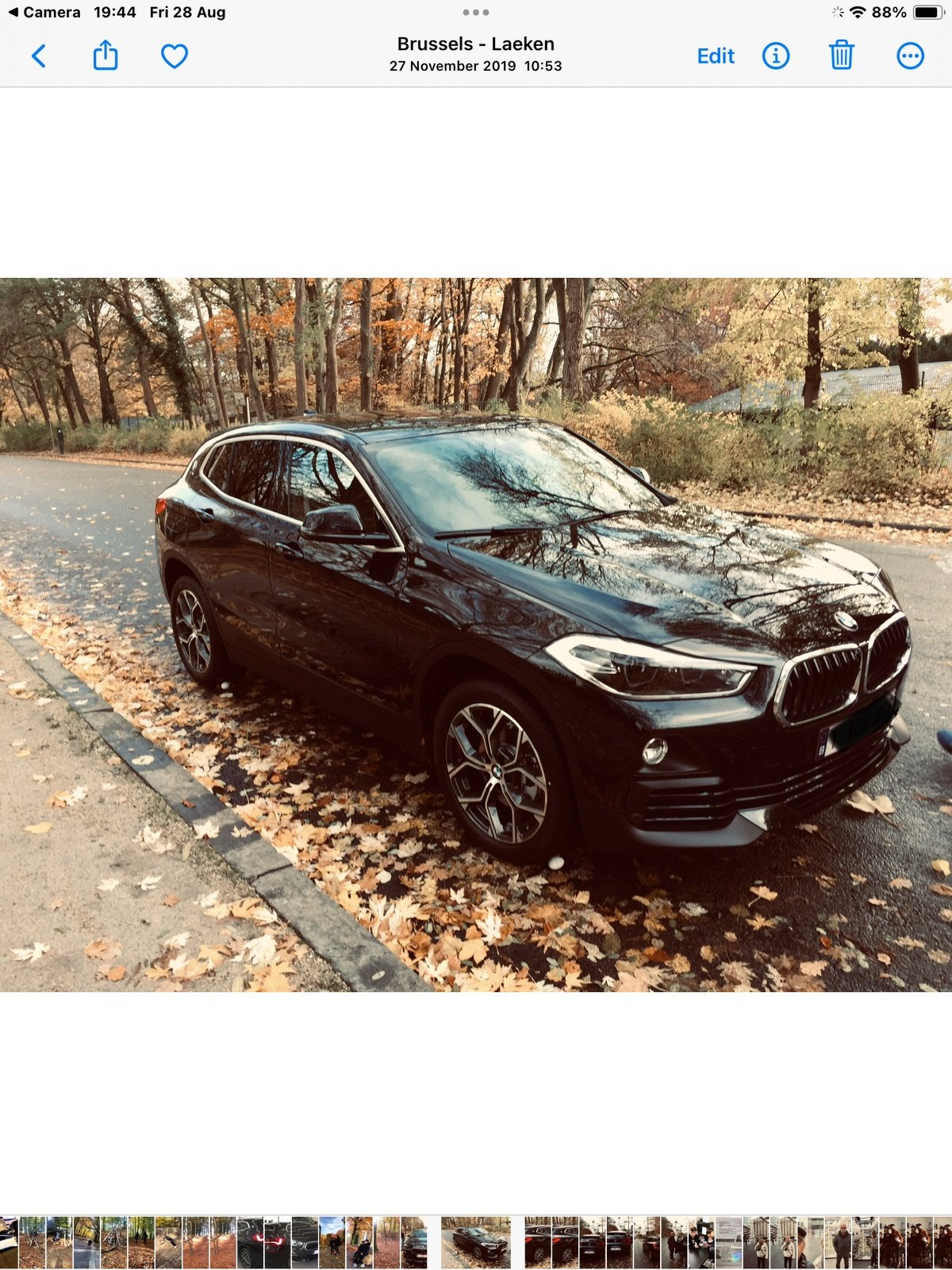 BMW X2 sDrive 18i, Autos, BMW, Euro 6, Carnet d'entretien, Alcantara, Noir