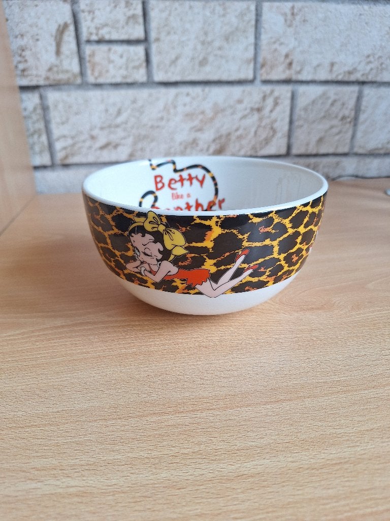 Betty boop Bol a salade "Panthère" Tropico, Enlèvement ou Envoi, Neuf, Humain