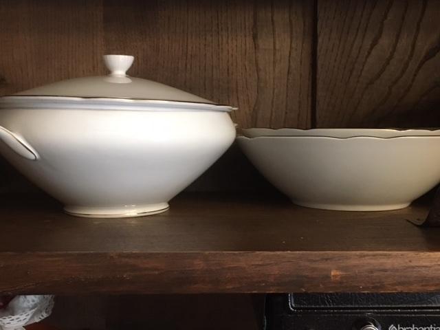 vintage servies, Enlèvement
