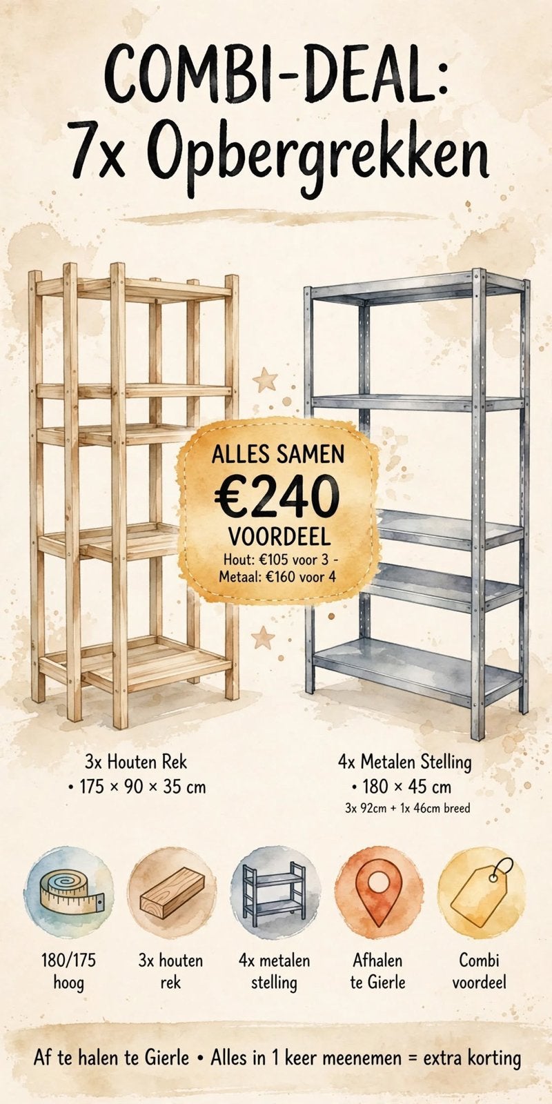 MÉGA LOT DE SUPPORTS DE STOCKAGE À VENDRE, Maison & Meubles, Enlèvement, Utilisé