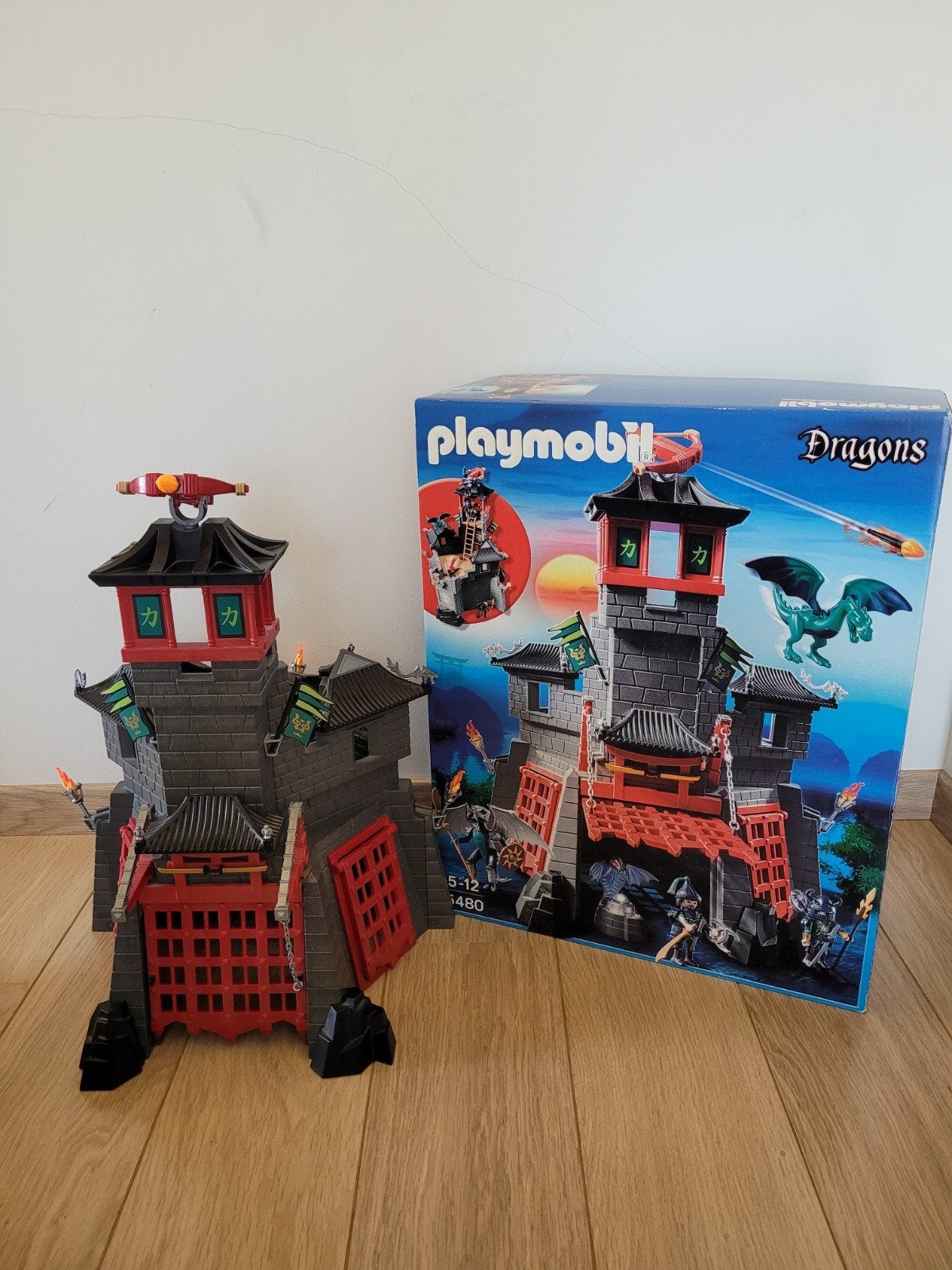 Playmobil drakenkasteel, Ophalen