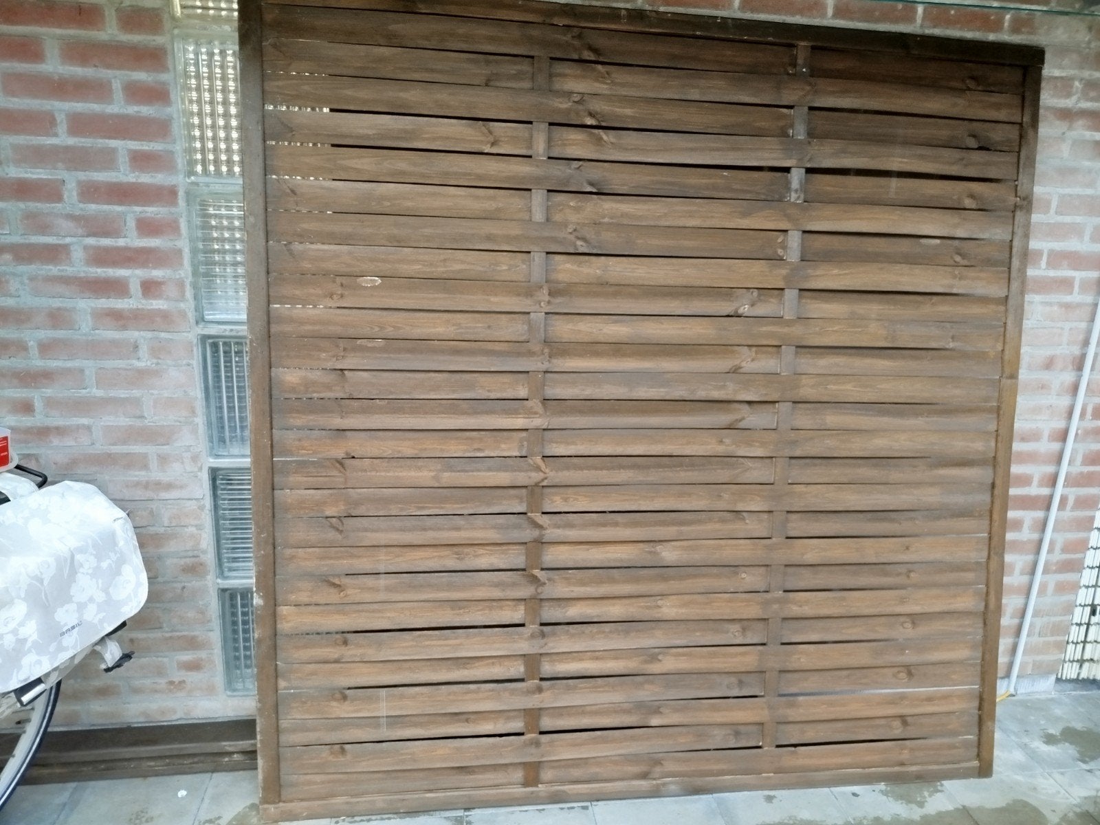2 tuinschermen voor 35€, Enlèvement