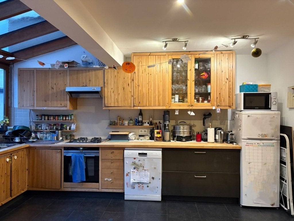 Cuisine en bois à donner – enlèvement en décembre, Enlèvement, Utilisé, Brun, Bois