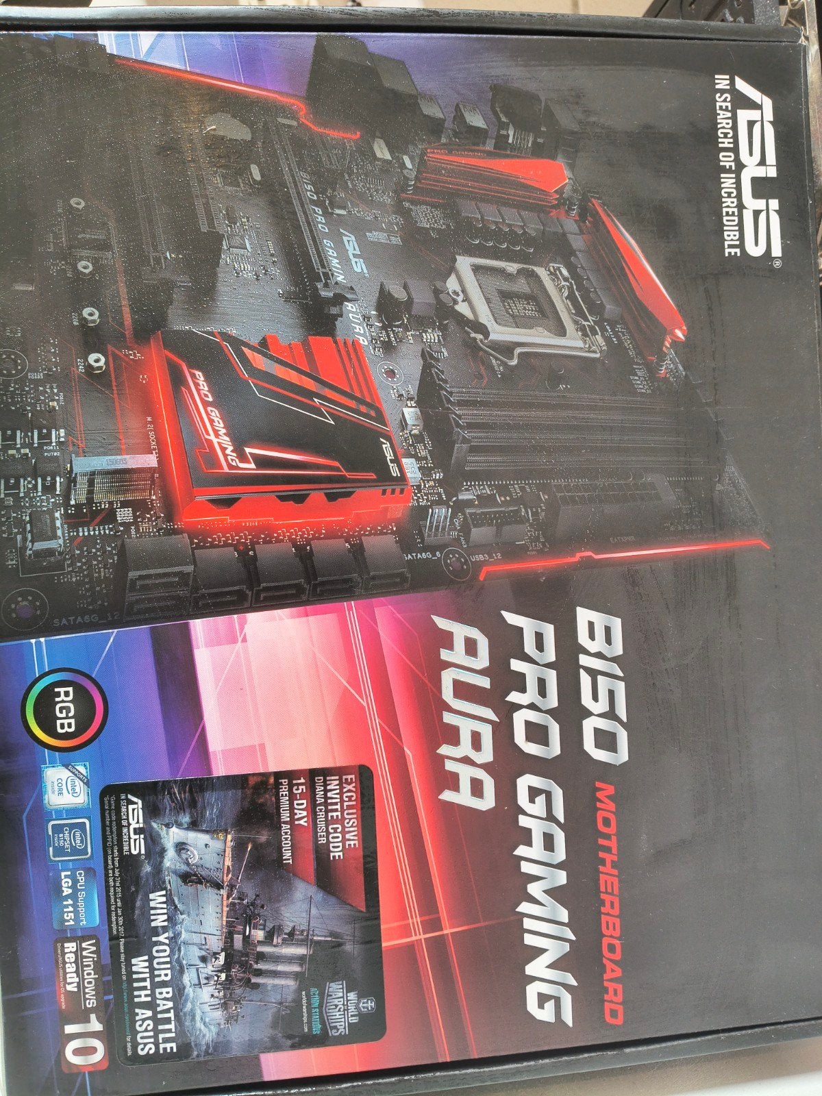 Upgrade kit: ASUS B150 PRO GAMING/AURA + i7-7700 + 16GB RAM, Computers en Software, Moederborden, Intel, DDR4, Ophalen