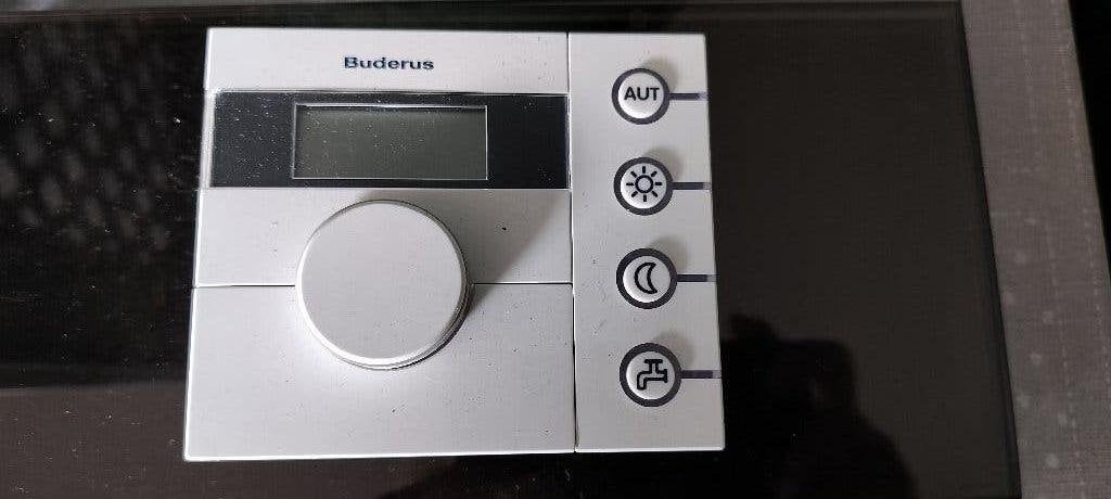 Thermostaat Buderus, Bricolage & Construction, Thermostats, Enlèvement, Comme neuf