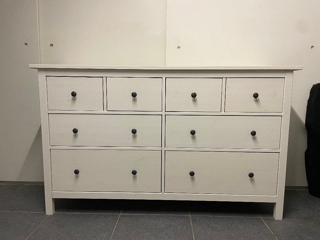 IKEA Hemnes Commode 8 tiroirs, 5 tiroirs ou plus, Utilisé, 50 à 100 cm, Pin