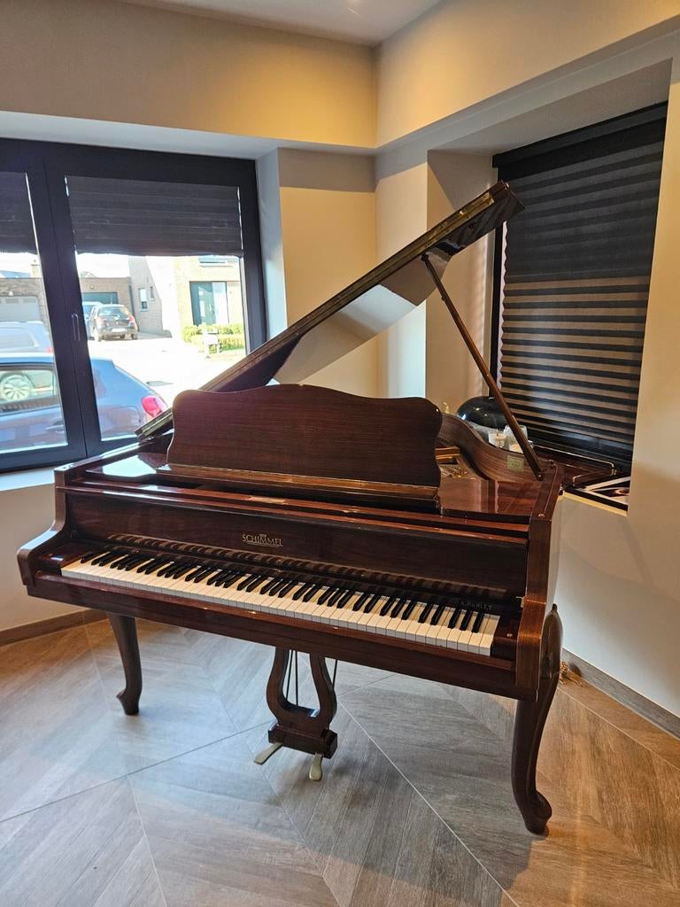 Piano à queue Schimmel K150, Brillant, Brun, Enlèvement, Utilisé