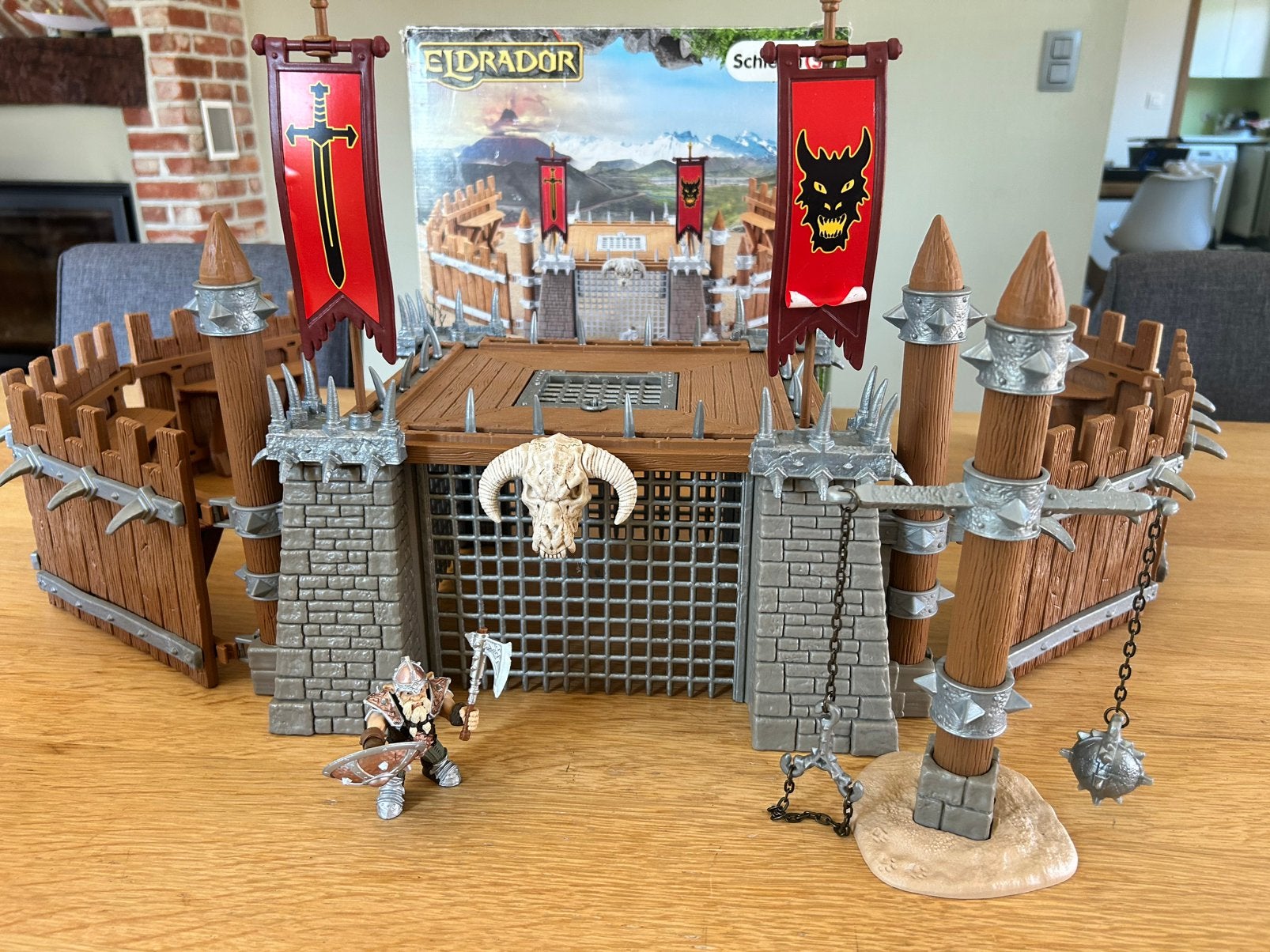 Schleich Eldrador Strijdarena 42157 – met Originele Doos!, Ophalen, Zo goed als nieuw