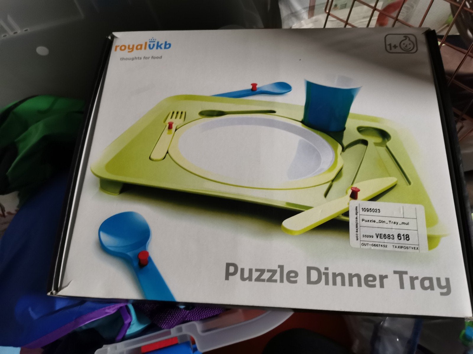 puzzeldienblad kinderen, Enlèvement ou Envoi, Plastique, Plateau