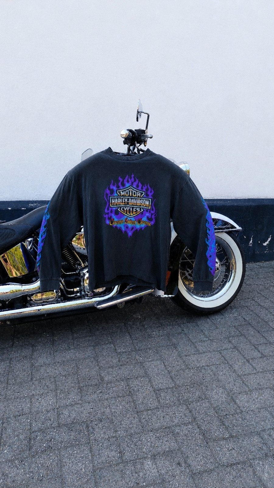 Harley-Davidson vintage shirt, Ophalen of Verzenden, Zwart, Harley Davidson