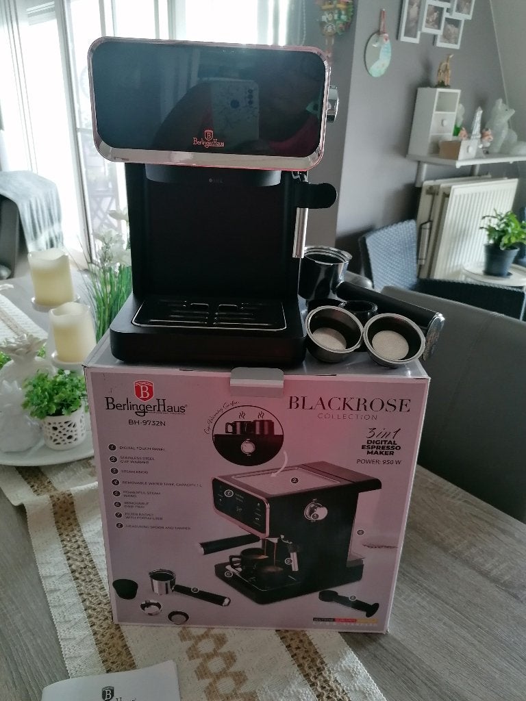 koffie espresso machine, Machine à espresso, Réservoir d'eau amovible, 2 à 4 tasses, Comme neuf