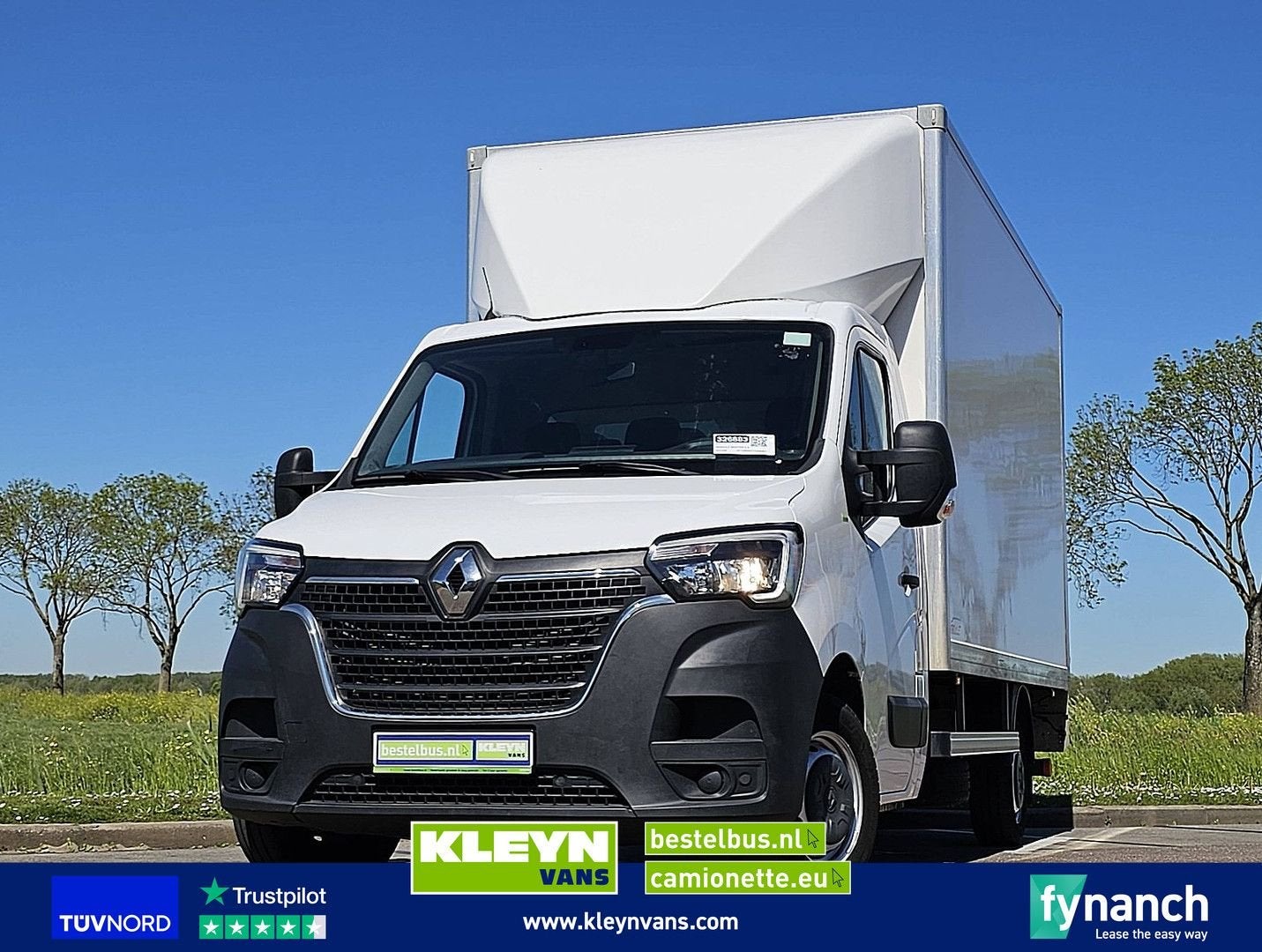 Renault MASTER 2.3 Bakwagen Laadklep!, Auto's, Bestelwagens en Lichte vracht, Renault, Wit, Bedrijf, Te koop