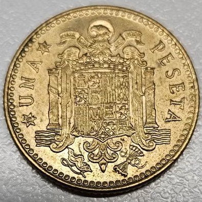 Espagne : 1 Peseta 1975 (79) KM #806 Ref 16925, Enlèvement ou Envoi, Autres pays, Monnaie en vrac