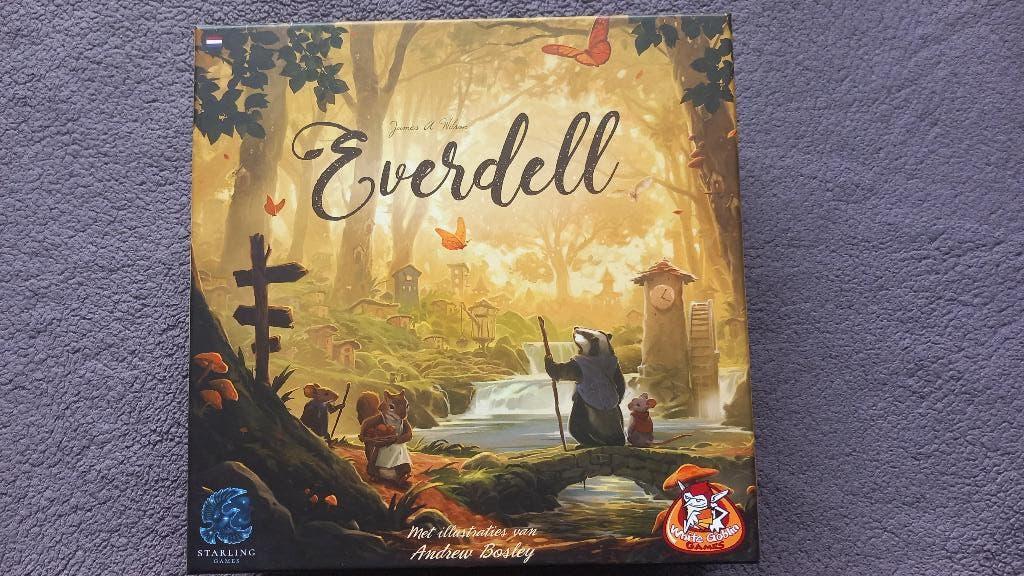 boardgame/bordspel EVERDELL (Starling Games) 1e editie, Trois ou quatre joueurs, Enlèvement, Comme neuf, White Goblin Games