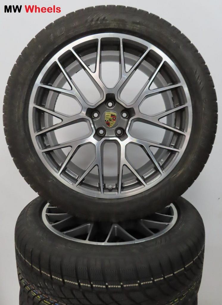 Porsche Macan 20 inch velgen RS Spyder nieuwe winterbanden, Auto-onderdelen, Banden en Velgen, Gebruikt, -, 265 mm, -