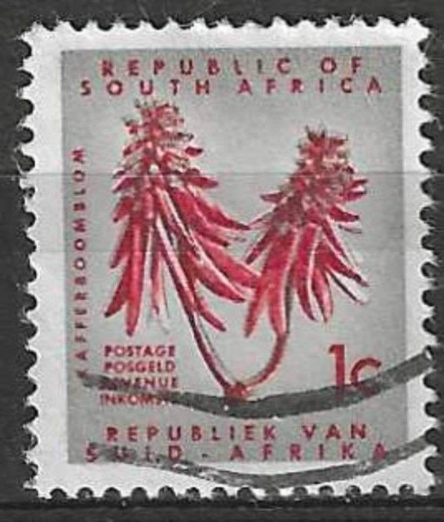 Zuid-Afrika 1962/1963 - Yvert 265 - Flora en Fauna (ST), Postzegels en Munten, Postzegels | Afrika, Gestempeld, Zuid-Afrika, Verzenden