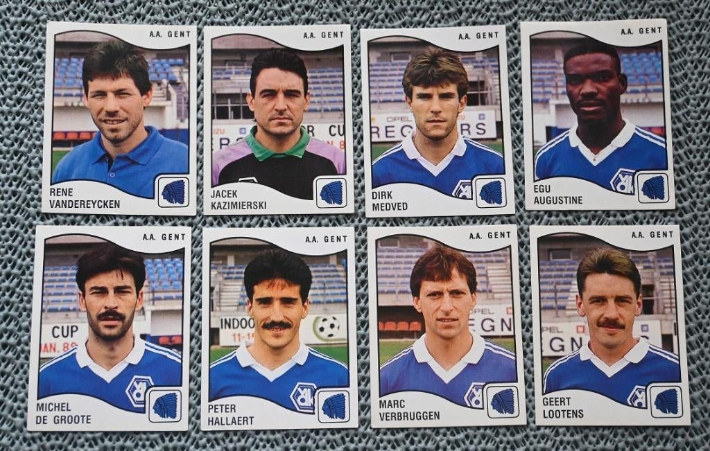 Panini Football 90 / A.A. Gent / 15 stickers, Verzamelen, Verzenden, Zo goed als nieuw, Poster, Plaatje of Sticker