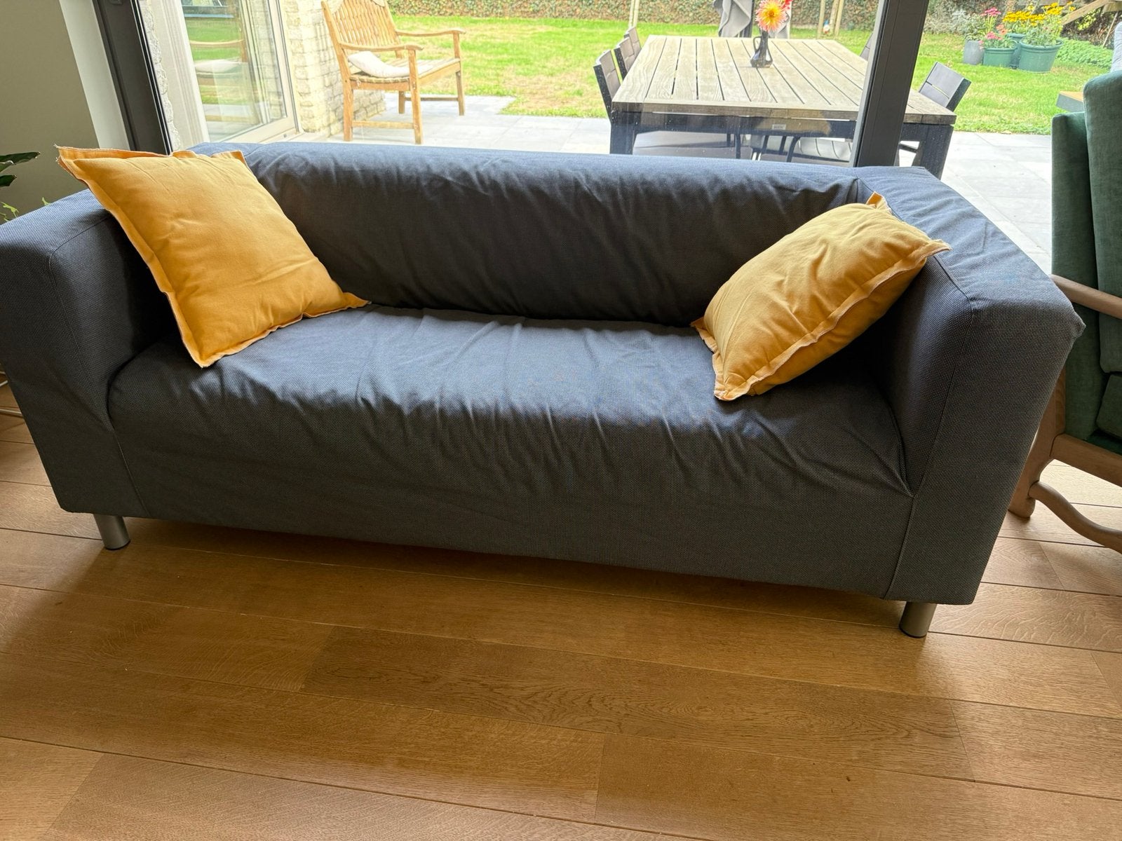 Zetel Kipplan, Huis en Inrichting, Ophalen, Gebruikt, 150 tot 200 cm, Tweepersoons