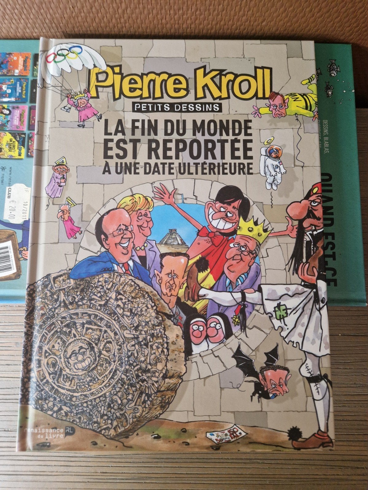 Lot de 7 bd pierre kroll, Livres, Enlèvement ou Envoi