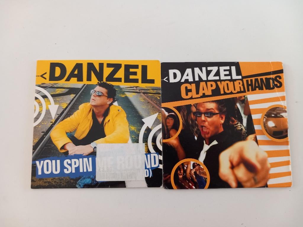 2x cd single Danzel Euro House Techno Electro Dance, Cd's en Dvd's, Cd Singles, 2 t/m 5 singles, Ophalen of Verzenden, Dance