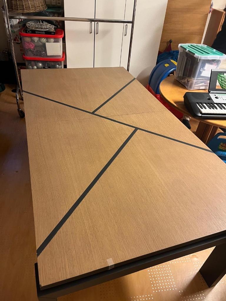 Eettafel (verlengbaar!), Huis en Inrichting, Tafels | Eettafels, Ophalen, 100 tot 150 cm, Zo goed als nieuw, Vijf personen of meer