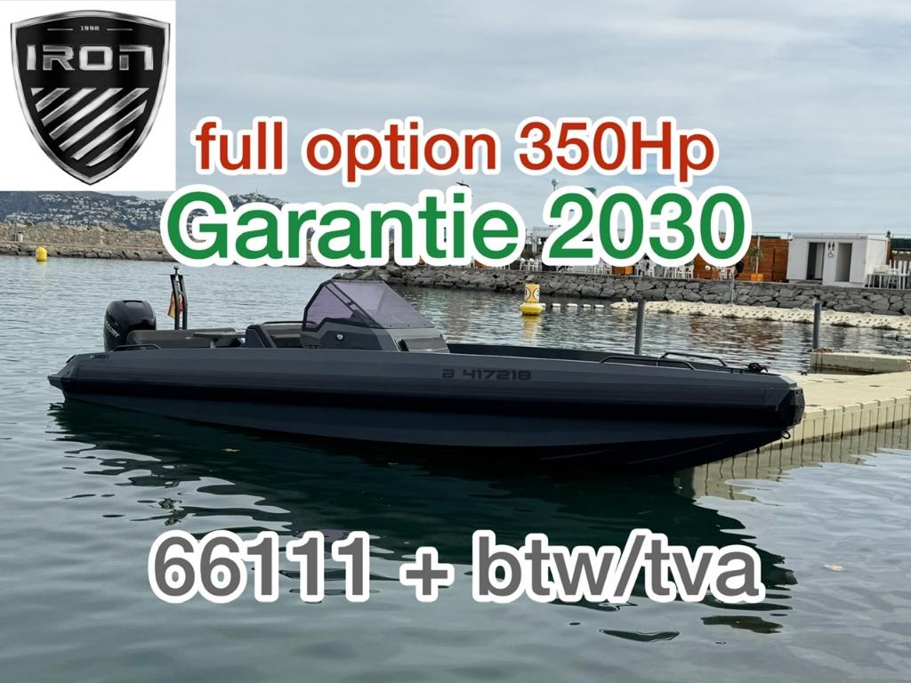 IRON 827 Verado 350PK (4j garantie), Watersport en Boten, 350 pk, 9 m, 1.00 - 1.50 meter, Viertaktmotor