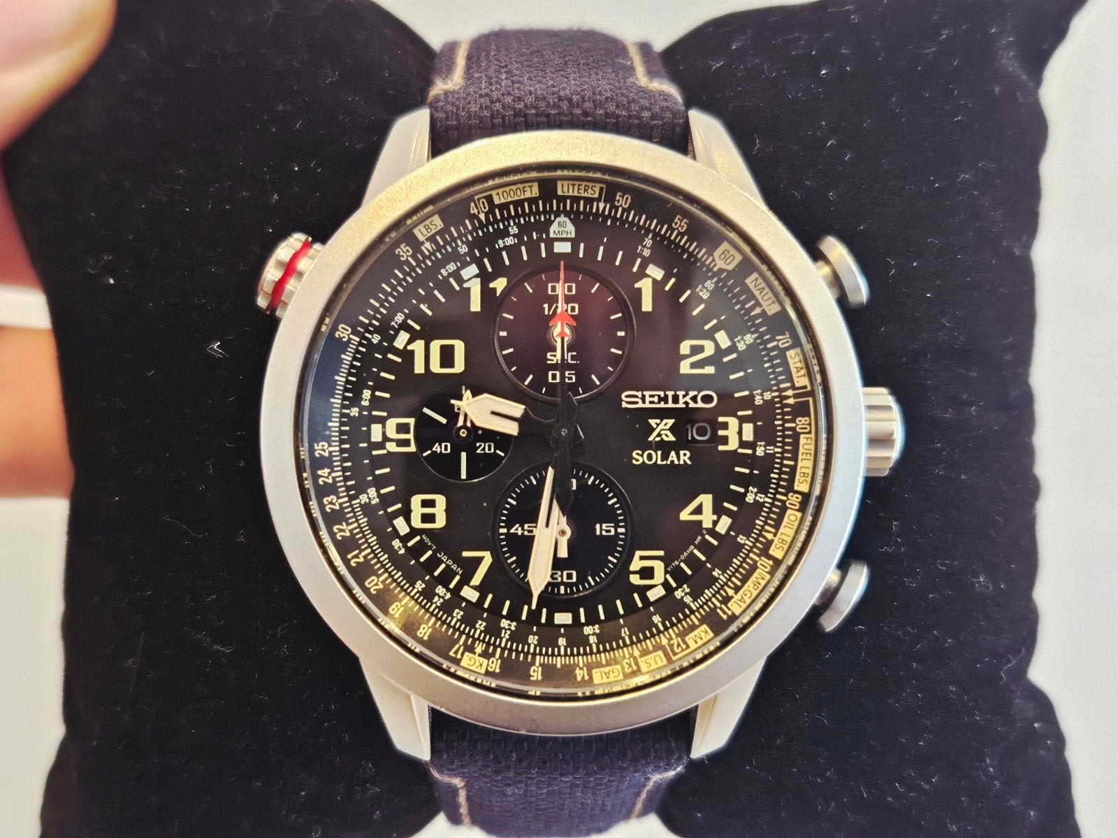 Seiko Prospex Solar, Montre-bracelet, Seiko, Enlèvement ou Envoi, Autres matériaux