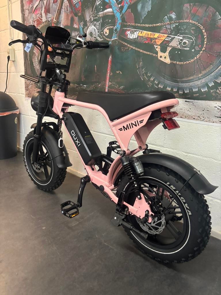 ‼️Nieuw‼️Fatbike V8 Ultra Mini Roze NFC Bluetooth 2026, Nieuw