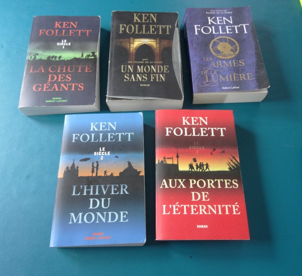 5 romans de Kent follet, Ophalen, Zo goed als nieuw