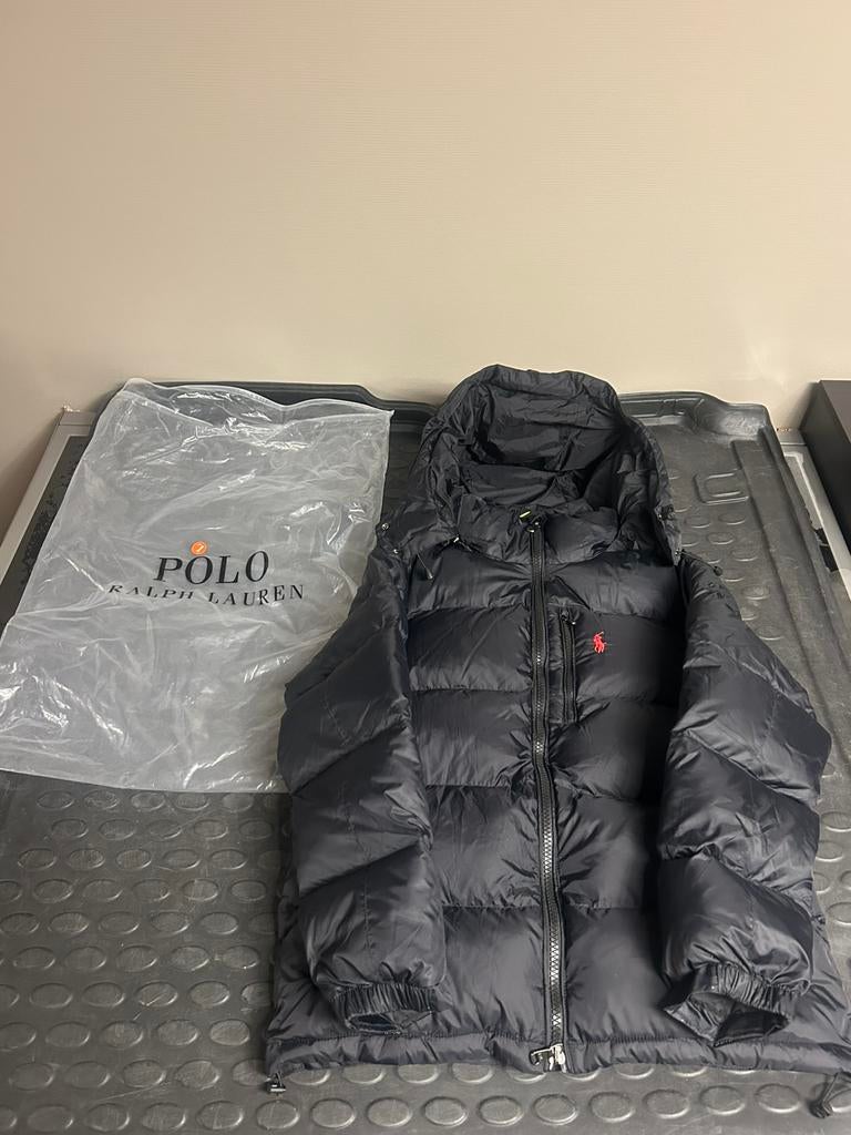 Ralph Lauren Polo Jas | SPLINTERNIEUW!, Ophalen, Nieuw, Maat 52/54 (L), Zwart