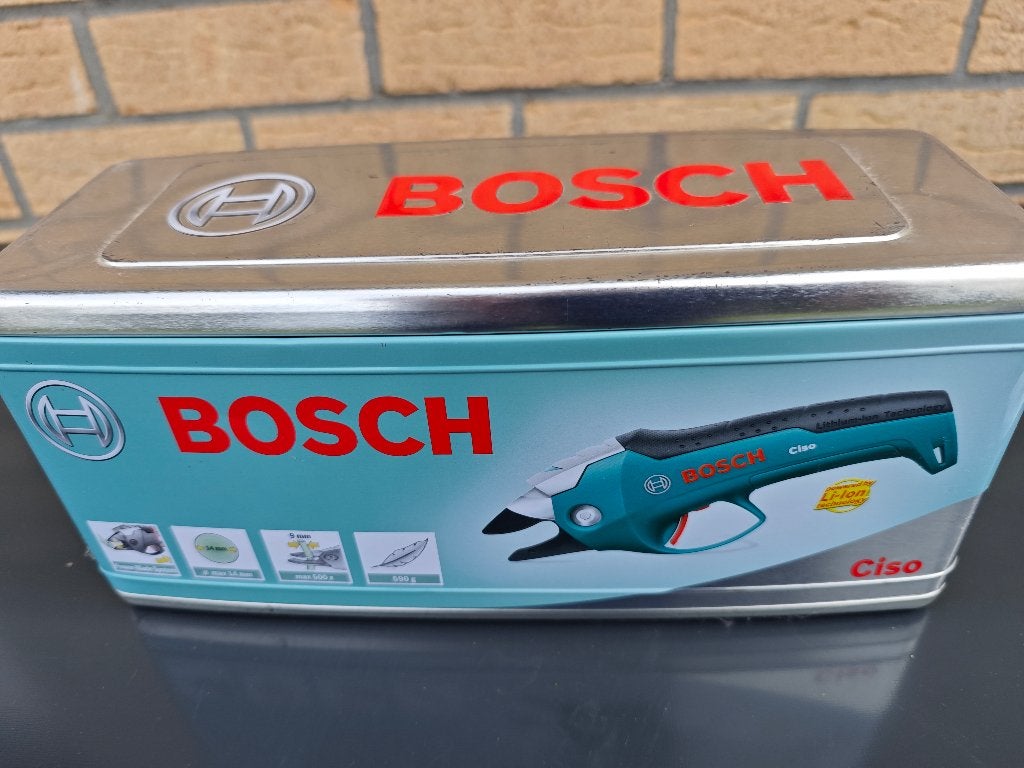 Bosh Elektrische snoeischaar, Tuin en Terras, Snoeischaren, Ophalen, Zo goed als nieuw, Minder dan 20 mm, Bosh