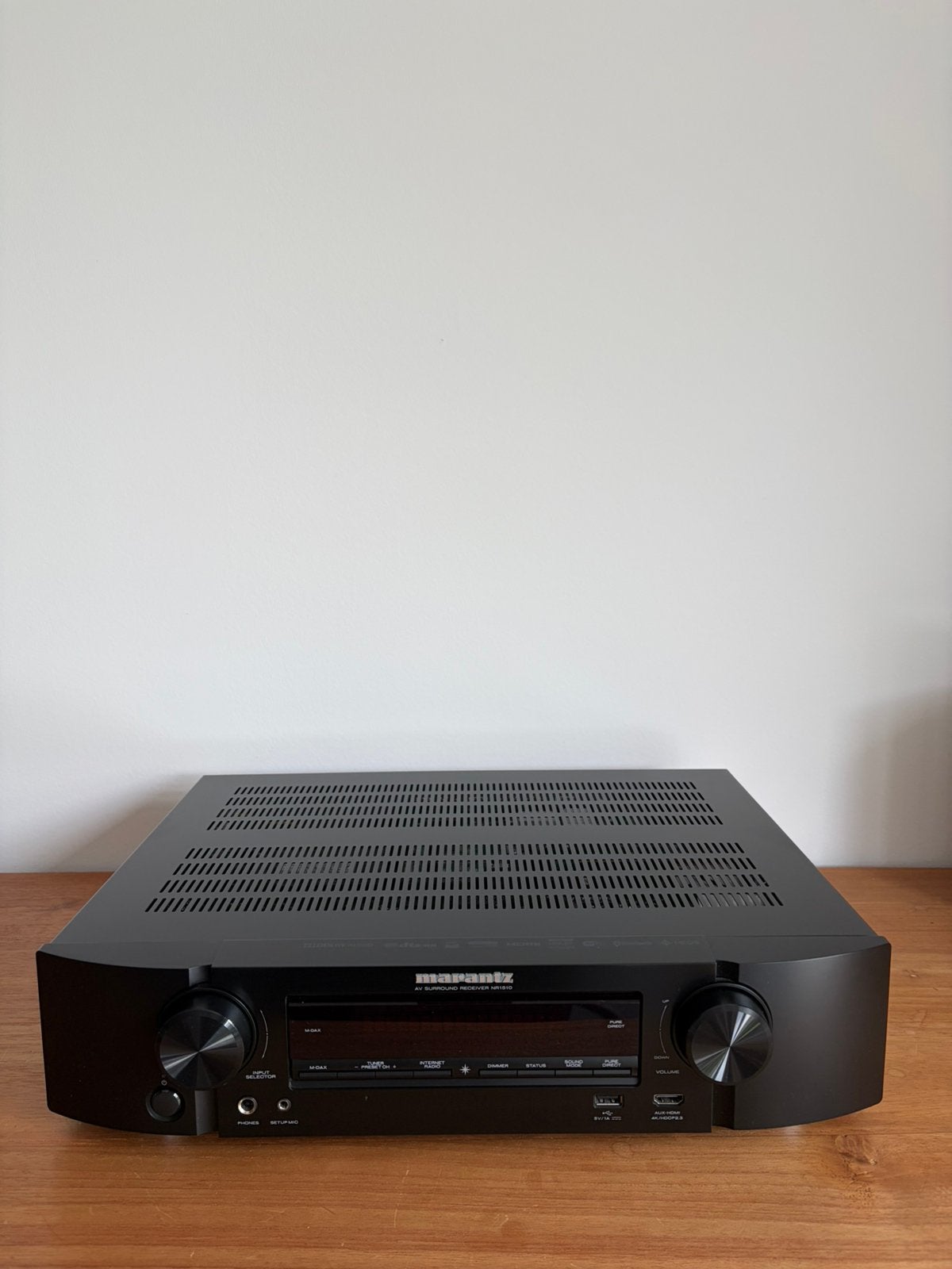 Ampli Marantz home cinema NR1510 5.1, Ophalen, Zo goed als nieuw
