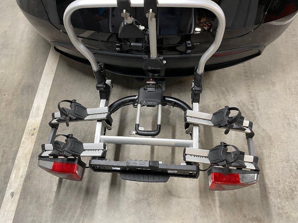 FIETSENDRAGER UEBLER VOOR ELEKTRISCHE FIETSEN, Ophalen, 2 fietsen, Trekhaakdrager, Elektrische fiets