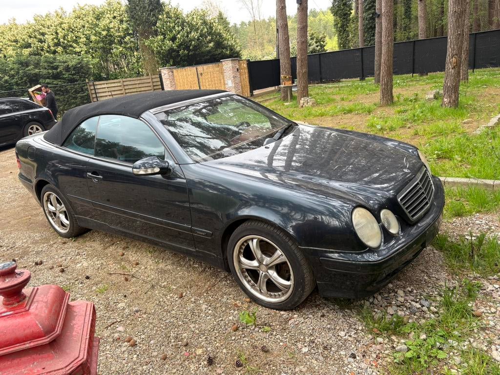 Cabrio avantgarde, Auto's, Mercedes-Benz, 4 cilinders, Cabriolet, Blauw, 2300 cc