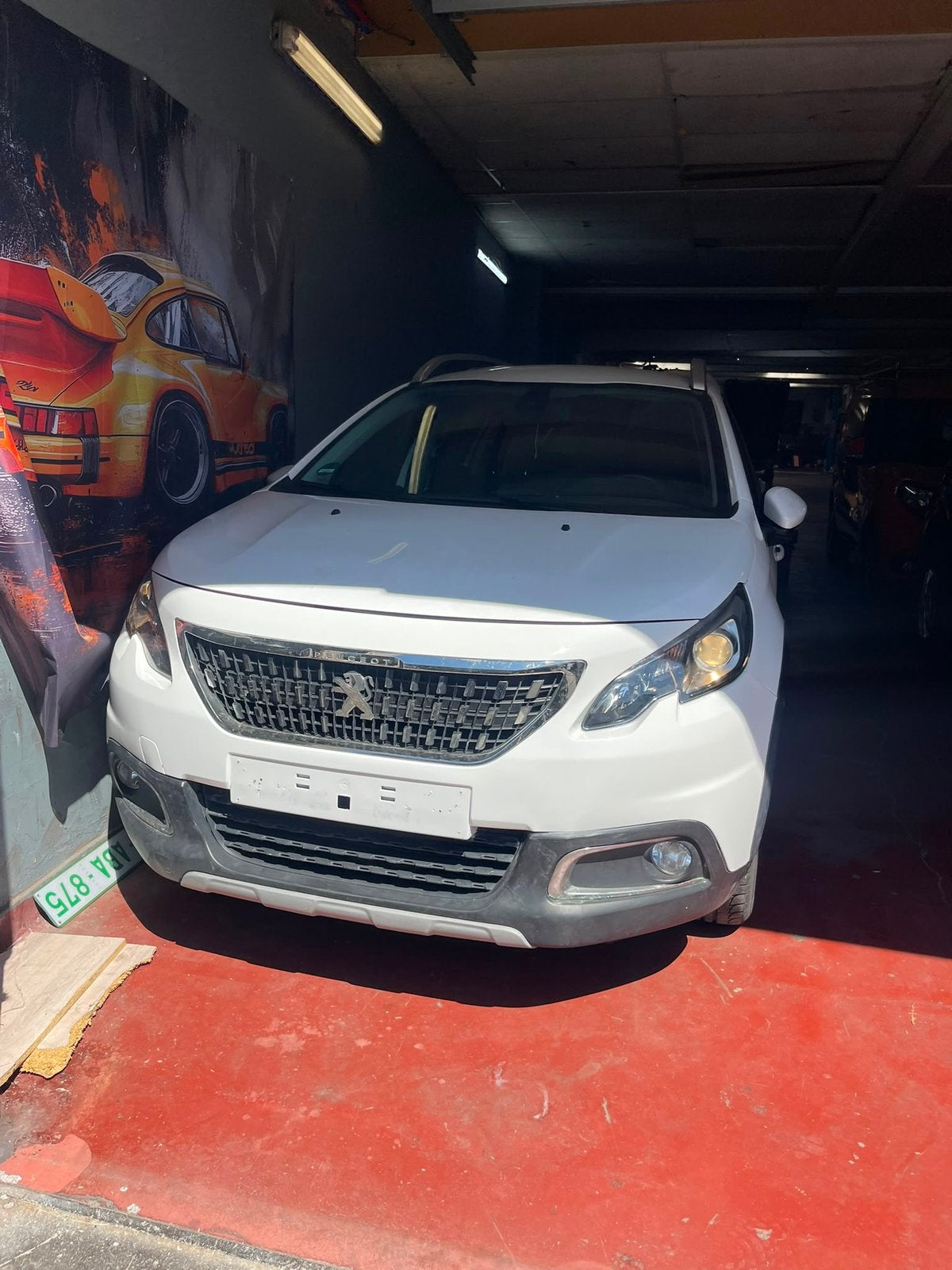 Peugeot 2008, 2016 1.2 pure tech, Auto's, Leder en Stof, Wit, 5 deurs, 3 cilinders