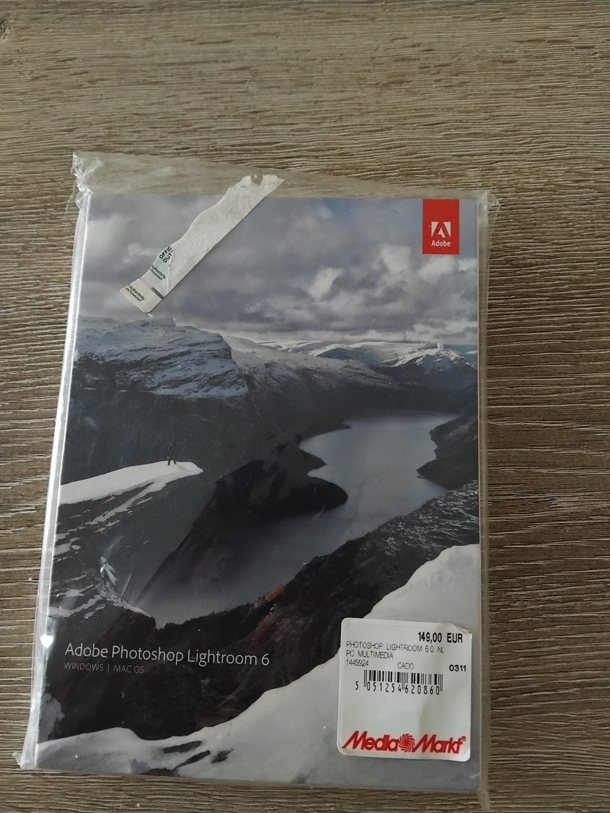 Adobe Photoshop lightroom 6, Ophalen of Verzenden, Nieuw