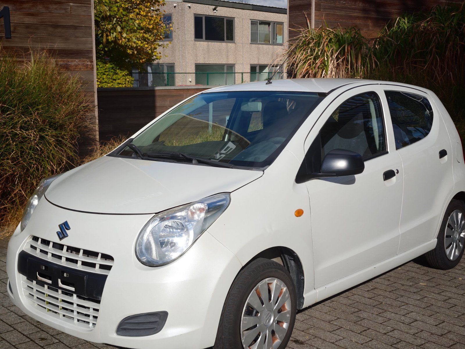 Suzuki alto/jaar 2015/Airco/Compleet onderhoudsboek, Auto's, Beige, Beige, Centrale vergrendeling, Bedrijf