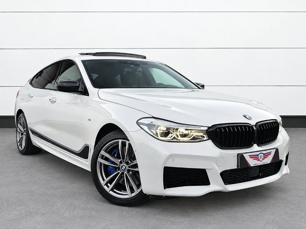 BMW 640I GT*X-DRIVE*M-PACK*ROIT-PANO*LED*XENON*GPS*CAMERA*, Automaat, Euro 6, Wit, Leder