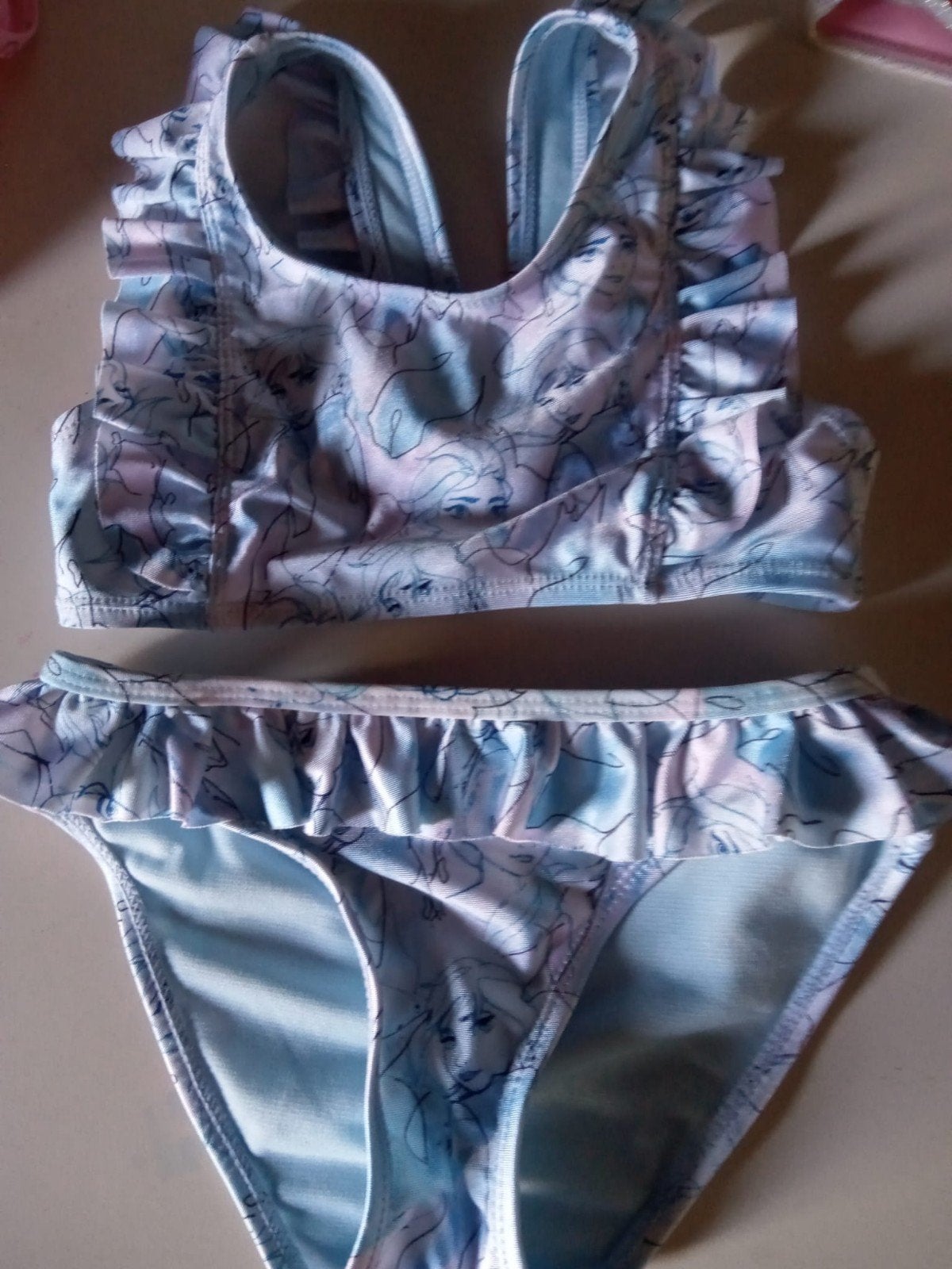 Bikini's 110-116 + 122-128, Enfants & Bébés, Maillots de bain pour enfants, Comme neuf, Taille 110, Enlèvement