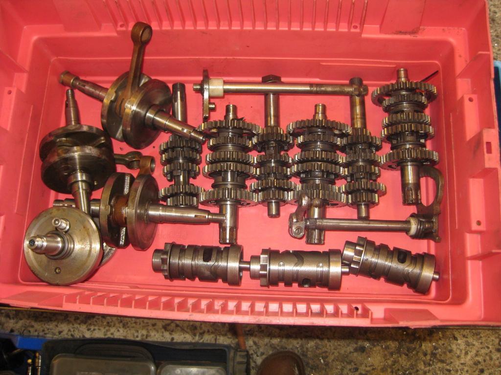 Pièces suzuki RG50, Motoren, Ophalen, Gebruikt