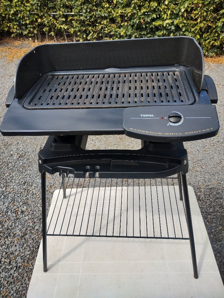 elektrische BBQ op voet., Ophalen, Zo goed als nieuw