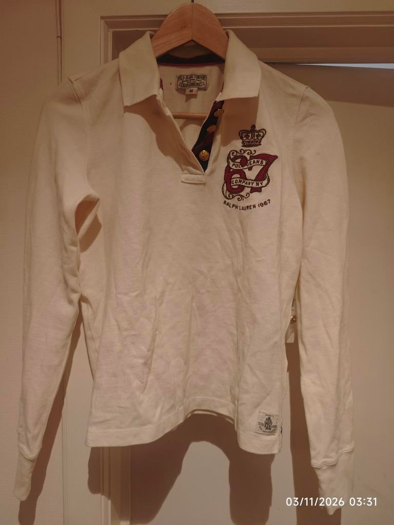 Ralph Lauren poloshirt met lange mouwen voor dames „Polo jea, Kleding | Dames, T-shirts, Ophalen of Verzenden, Lange mouw