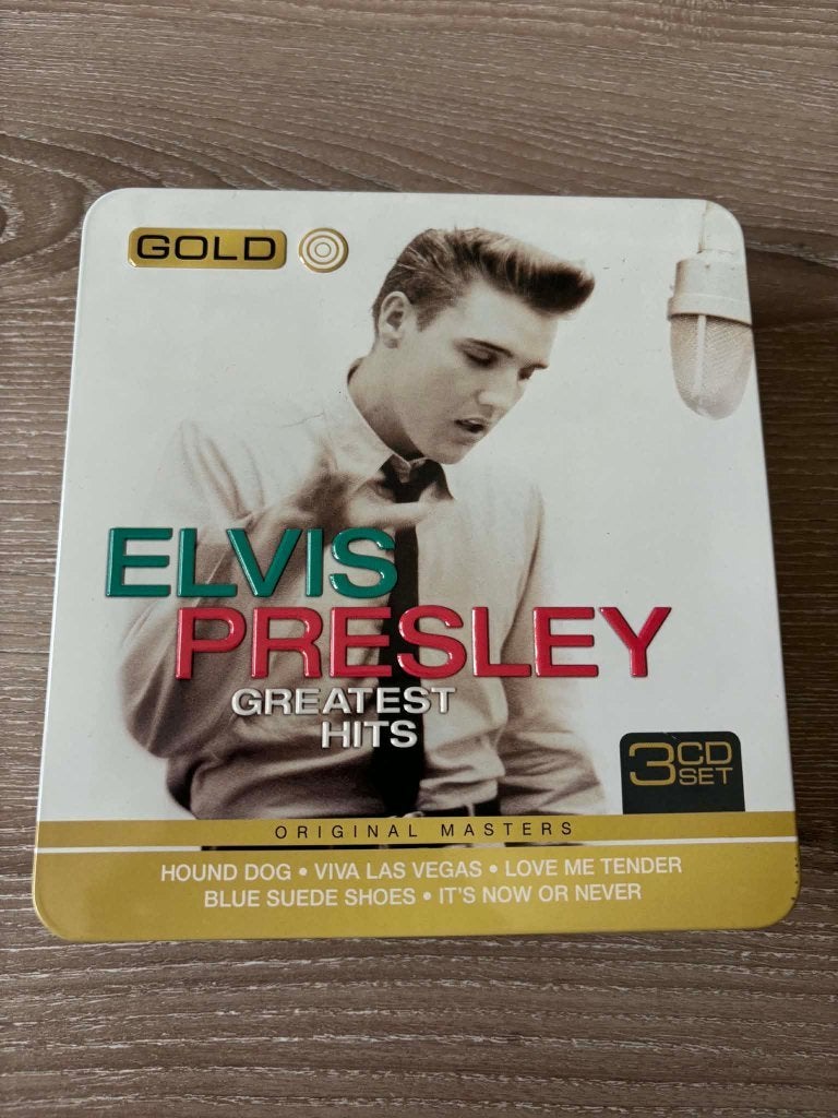 Elvis 3 cdbox, Elvis Presley greatest hits, gold van Sony, Overige typen, Ophalen of Verzenden, Zo goed als nieuw, Inclusief doosje