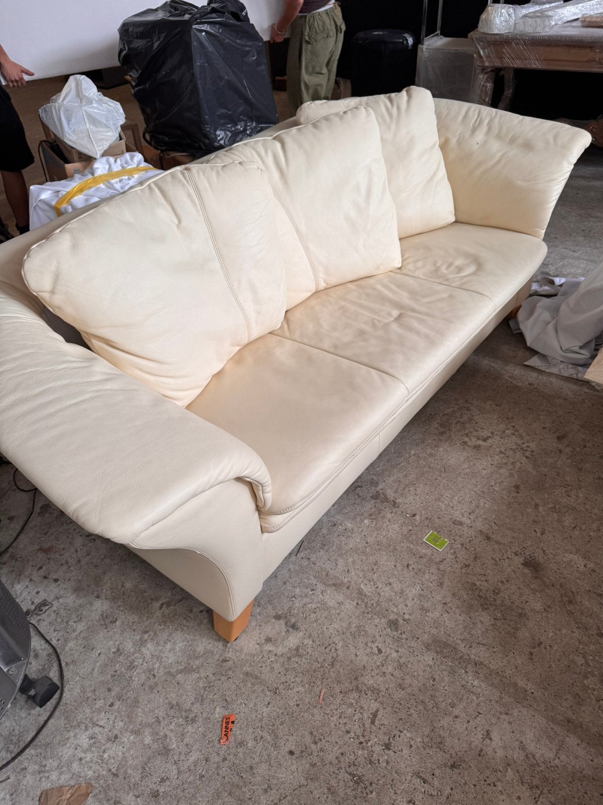 Sofa, Ophalen, Zo goed als nieuw, Leer
