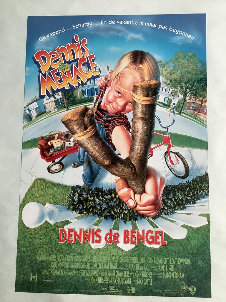 DENNIS THE MENACE   filmposter   40-60 cm, Ophalen of Verzenden